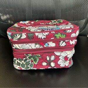 Vera Bradley Floral Quilted Jewelry Bag